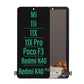LCD Screen and Digitizer Assembly For Xiaomi Mi 11i/ M11X/ Mi 11X Pro/ Poco F3/ Redmi K40/ K40 Pro
