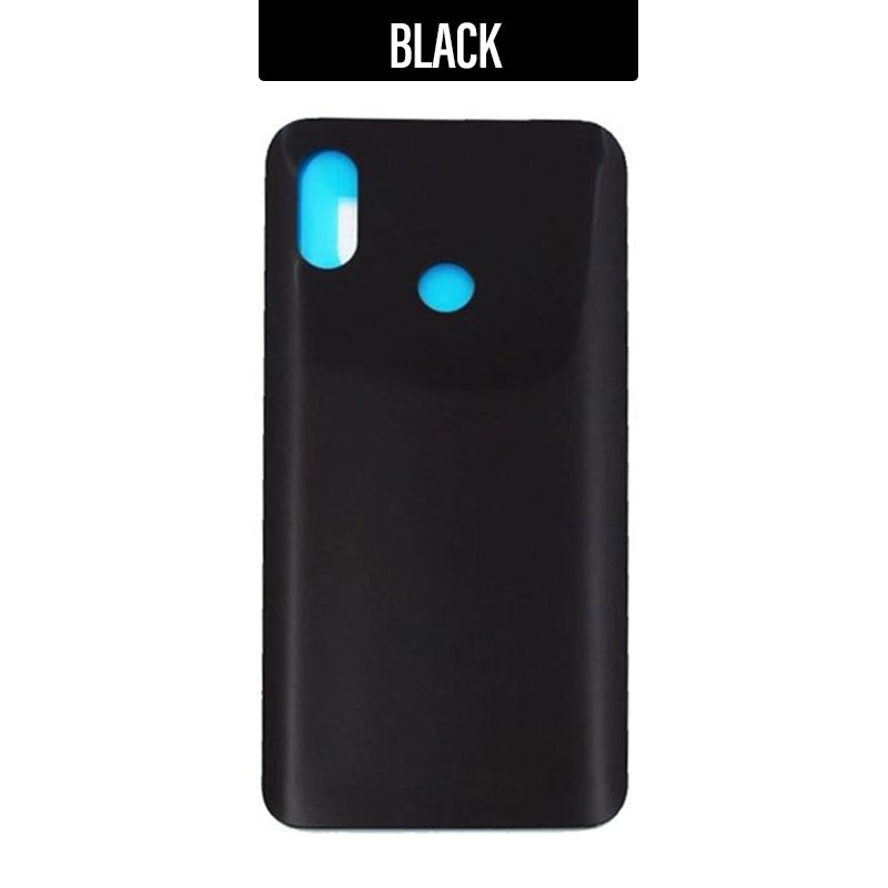 Back Glass Cover For Xiaomi Mi 8 - Black