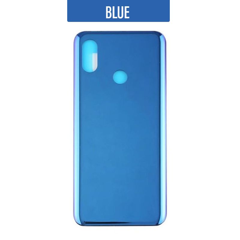 Back Glass Cover For Xiaomi Mi 8 - Blue