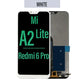LCD Touch Screen Assembly For Xiaomi Mi A2 Lite/ Redmi 6 Pro - White