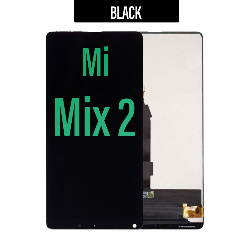 LCD Touch Screen Assembly Compatible for Xiaomi Mi Mix 2- Black