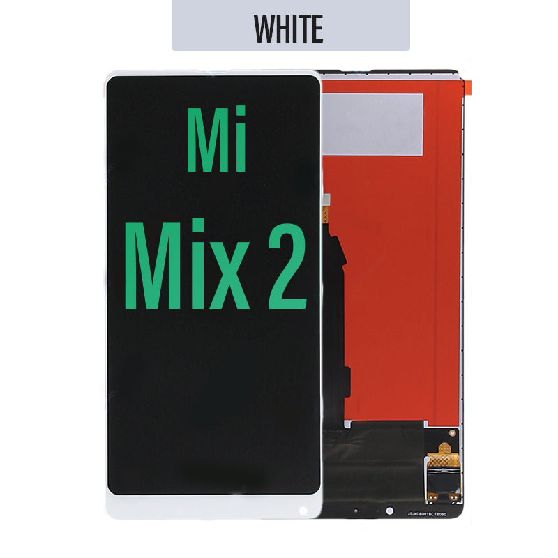 LCD Touch Screen Assembly Compatible for Xiaomi Mi Mix 2- White