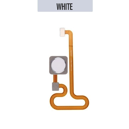 Home Button Flex Assembly with Touch ID For  Xiaomi Mi Mix 2S - White