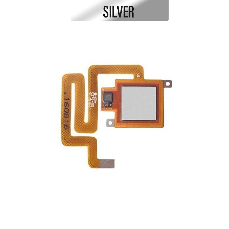 Home Button Flex Assembly with Touch ID For Xiaomi Redmi 4 - Silver