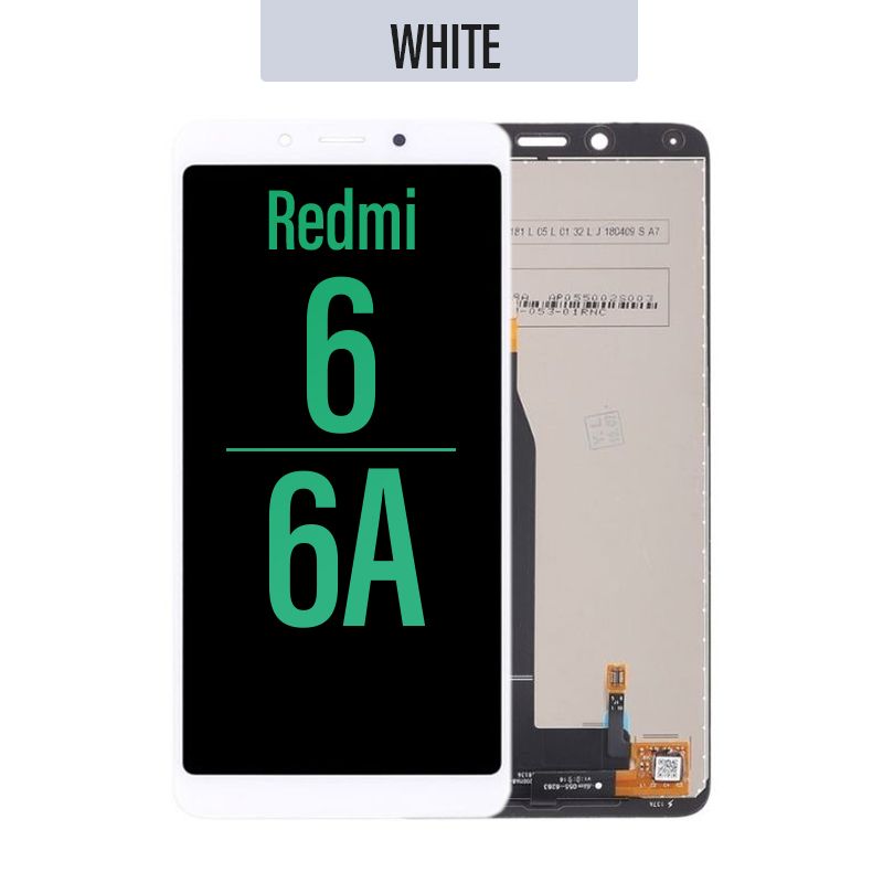 LCD Touch Screen Assembly For Xiaomi Redmi 6/ 6A - White