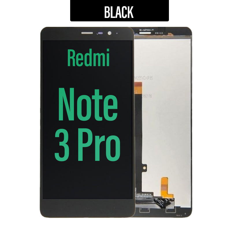 LCD Touch Screen Assembly For Xiaomi Redmi Note 3 Pro- Black