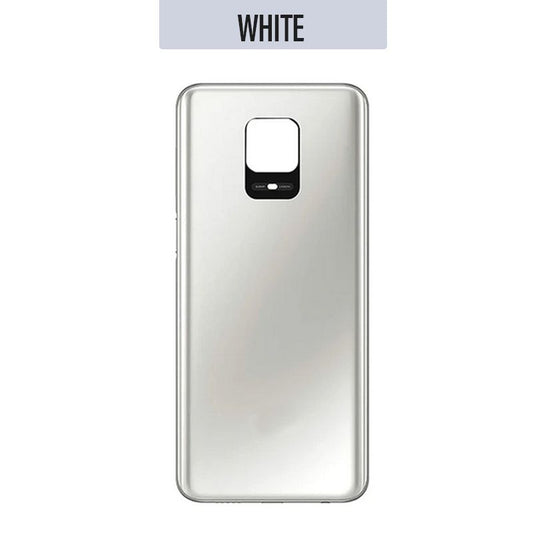 Back Glass Cover For  Xiaomi Redmi Note 9 Pro - White