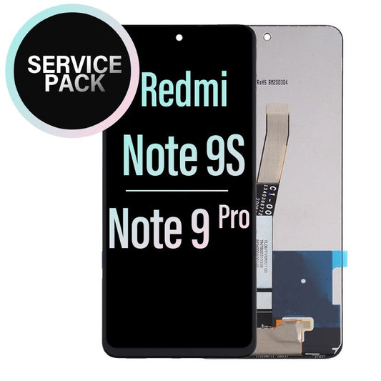 LCD Touch Screen Assembly For  Xiaomi Redmi Note 9S/ Note 9 Pro - Service Pack