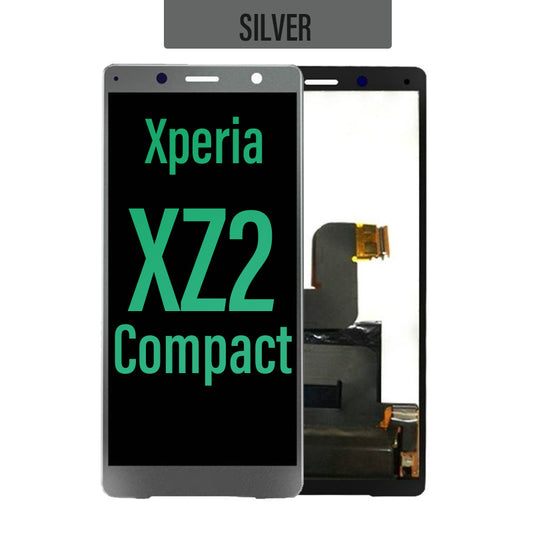 Xperia XZ2 Compact LCD Digitizer Assembly-Silver