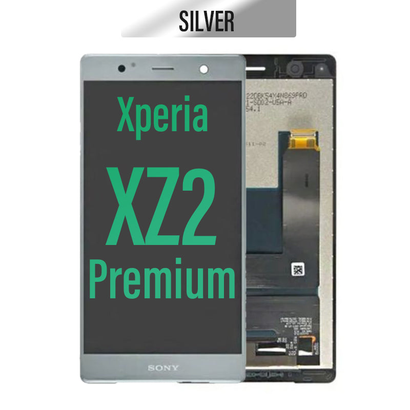 Xperia XZ2 Premium LCD Digitizer Assembly-Silver