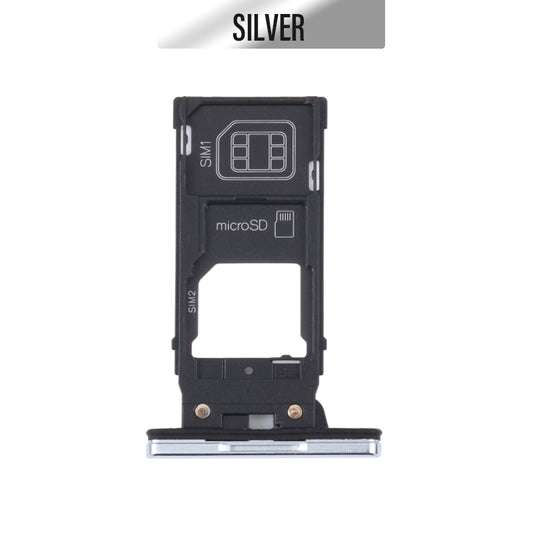 Xperia XZ2 Premium Sim/ Memory Card Sim Tray- Silver