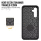 Triangle Armour Case Cover for Galaxy A37 5G - Black