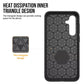 Triangle Armour Case Cover for Galaxy A57 5G - Black