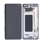 LCD Digitizer Screen Assembly with Frame Service Pack for Galaxy S10 Plus G975 - Prism Black