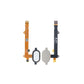 Home Button Flex Assembly for Moto Z2 Play- White