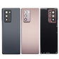 Back Glass Cover With Camera Lens For Galaxy Z Fold2 5G