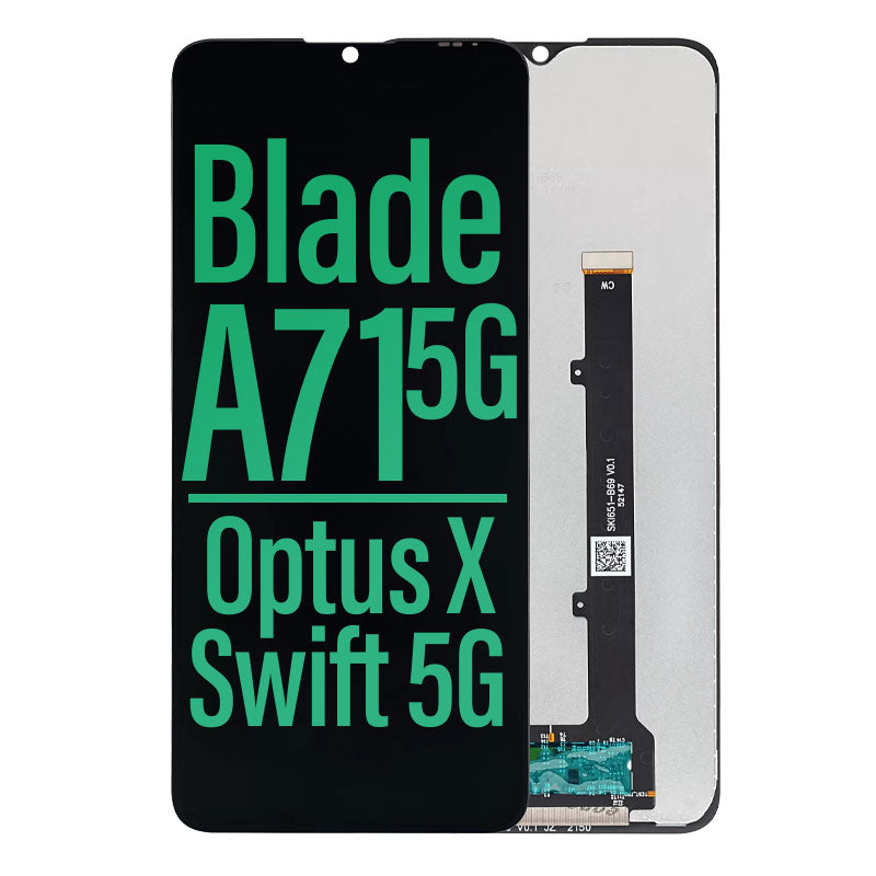 LCD Touch Screen Assembly For ZTE Blade A71 5G/ Optus X Swift 5G