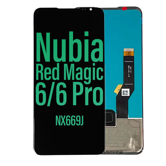 LCD Touch Screen Assembly For ZTE Nubia Red Magic 6/ 6 Pro