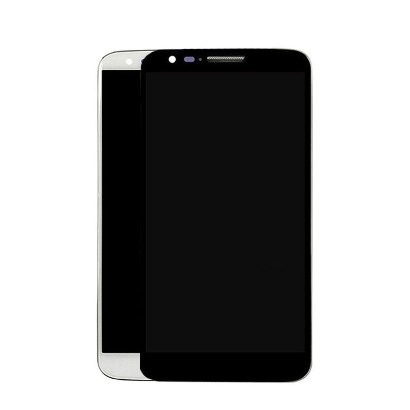 LG G2 LCD Digitizer Assembly Frame Black | White