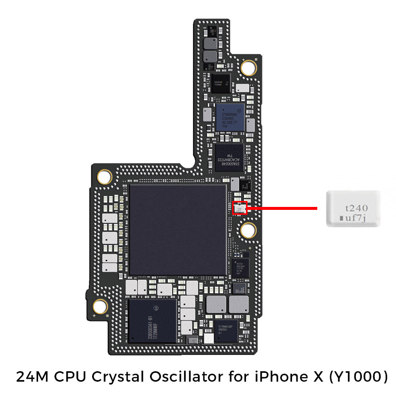 iPhone X Y1000 24M CPU Crystal Oscillator