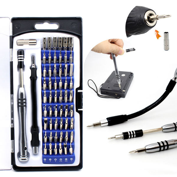 74 in 1 Professional Repair Tools Kit Screwdriver Set