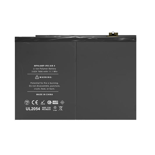 Battery Replacement 7606mAh A2324 / A2072 / A2325 / A2316 for iPad Air 4