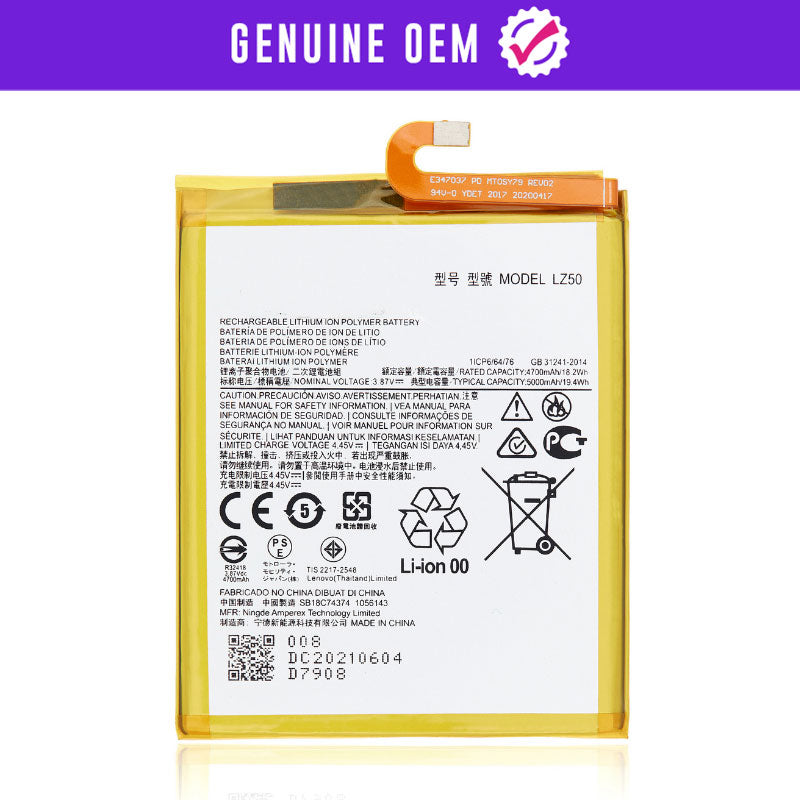 OEM Battery Replacement Compatible For Motorola Moto G 5G Plus LZ50 (XT2075 / 2020) / One 5G (XT2075-1 / 2020)