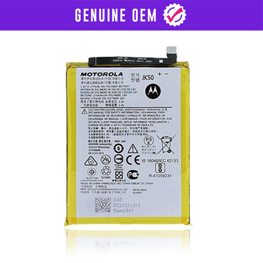 Genuine OEM Battery Replacement Compatible For Motorola G Power (XT2165 / 2022) / G Play (XT2093) / G9 Play (XT2083) / G Power (XT2117) / G7 Power (XT1955) / G7 Supra (XT1955-5) / One Power / E40 / G30 / Defy (XT2083-8) / E7 Plus / G10 (JK50)