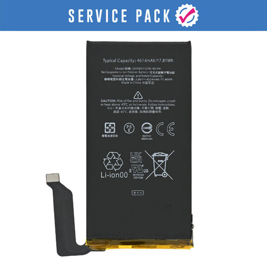 Battery GMSB3 4524mAh Replacement Service Pack for Google Pixel 6