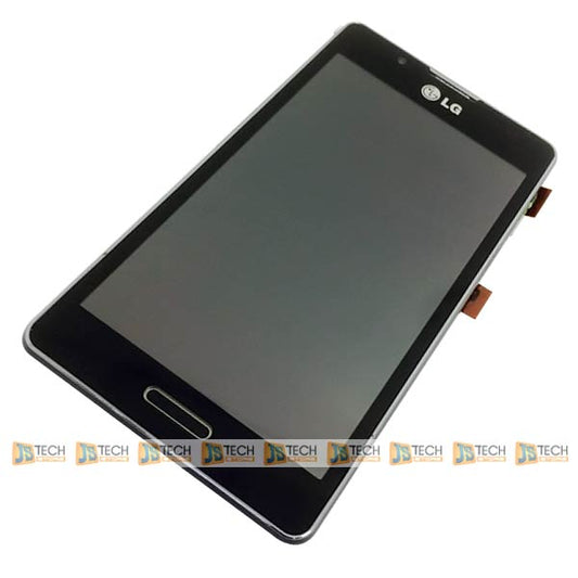 Optimus L7 2 P713 LCD Digitizer Frame Black