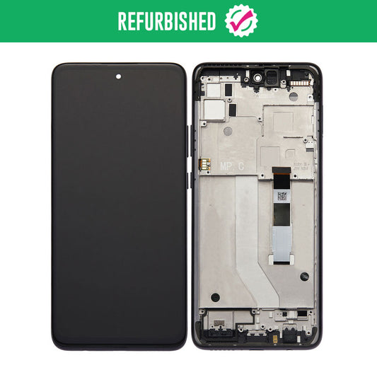 Refurbished LCD Assembly With Frame Compatible For Motorola One 5G Ace (XT2113-1/2 / 2021)