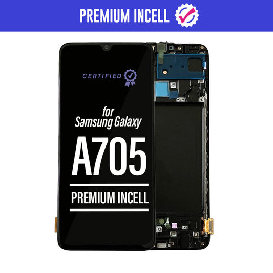 Premium Incell LCD Touch Screen Assembly + Frame Compatible For Galaxy A70 2019 A705