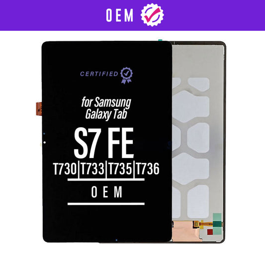 OEM Original Touch LCD Screen Assembly for Samsung Galaxy Tab S7 FE T730 T733 T735 T736