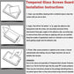iPad 2 3 4 Tempered Glass Screen