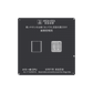 Mega-IDEA CPU Black Stencil for iPhone  A8 | A9 | A10 | A11 | A12