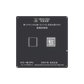 Mega-IDEA CPU Black Stencil for iPhone  A8 | A9 | A10 | A11 | A12