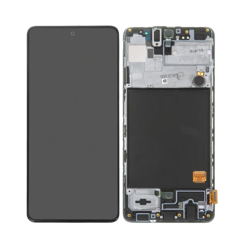 Premium OLED Touch Screen Assembly + Frame Compatible For Galaxy A51 2020 A515