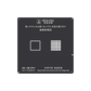 Mega-IDEA CPU Black Stencil for iPhone  A8 | A9 | A10 | A11 | A12