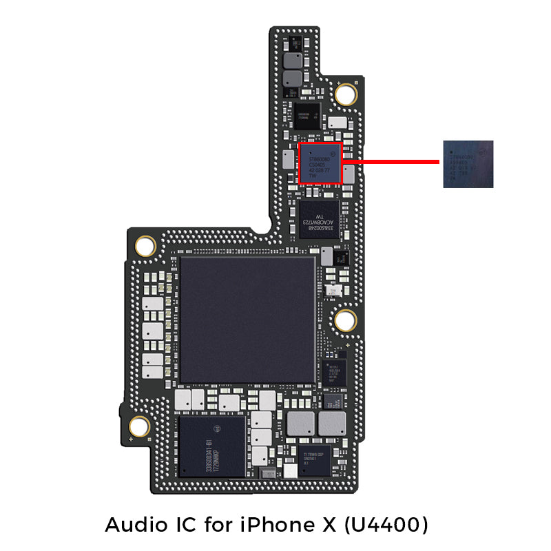 iPhone X U4400 Audio IC Repair Replacement – JS Tech