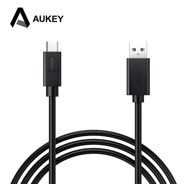 AUKEY Braided USB to Type-C USB Cable (CB-C10) - Black