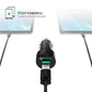 Aukey Dual Port USB Car Charger QC3.0 with Micro USB Cable 1m CC-T7 - Black