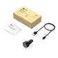 Aukey Dual Port USB Car Charger QC3.0 with Micro USB Cable 1m CC-T7 - Black
