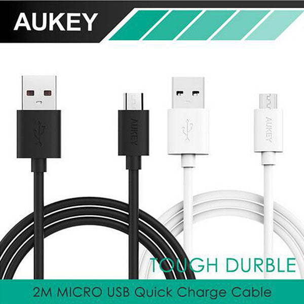 AUKEY micro USB cable 2m CB-D9 - White