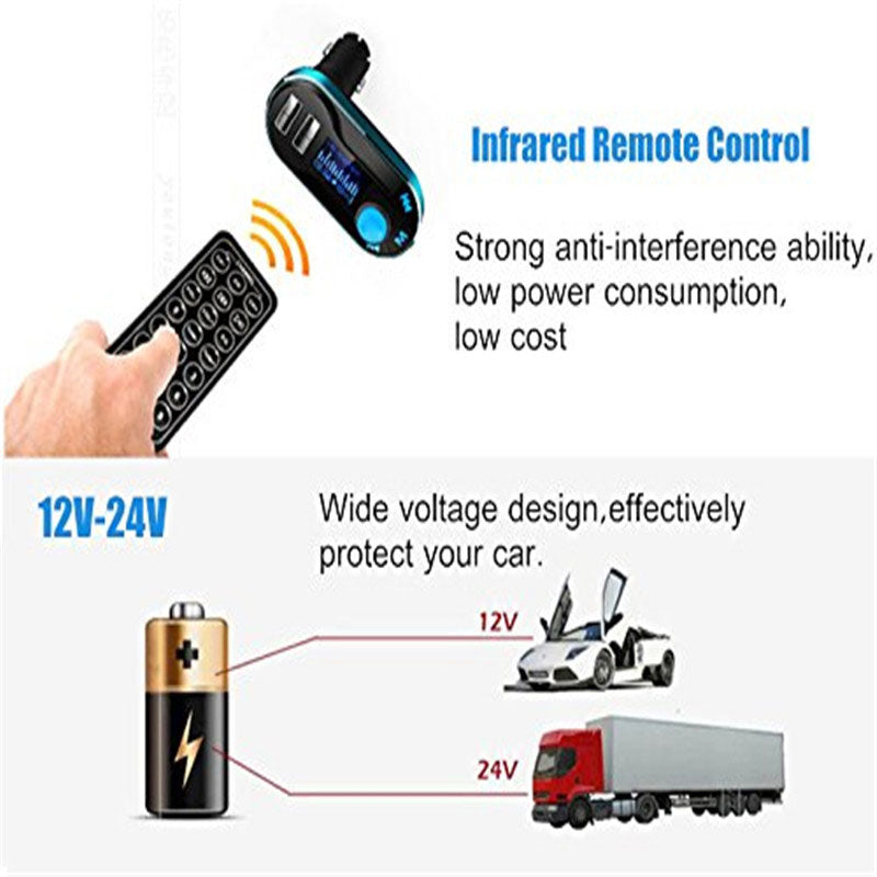 Bluetooth Car Kit FM Transmitter Mp3 BF-66