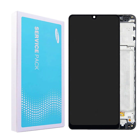 LCD Digitizer Screen Assembly with Frame Service Pack for Galaxy A31 2020 A315