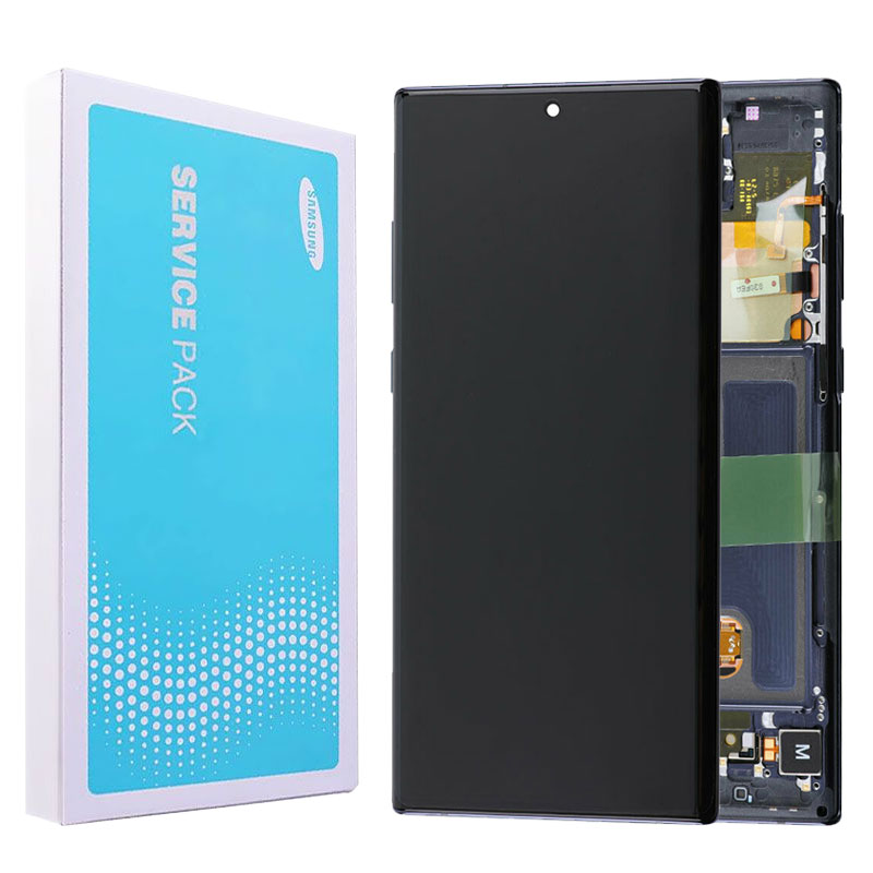 LCD Digitizer Screen Assembly with Frame Service Pack for Galaxy Note 10 Lite N770