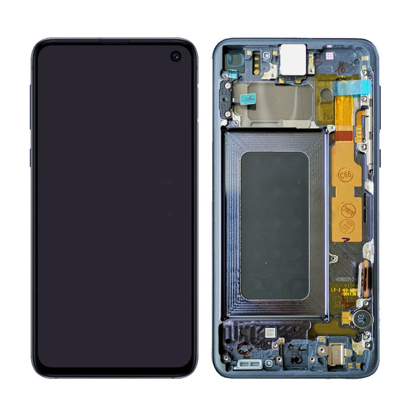 LCD Digitizer Screen Assembly with Frame Service Pack for Galaxy S10e G970
