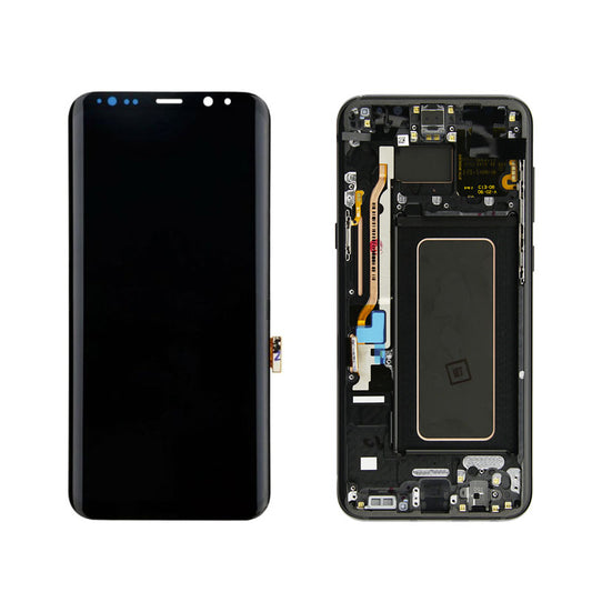 LCD Digitizer Screen Assembly With Frame Original for Galaxy S8 Plus G955 - Taken Out From New Phone