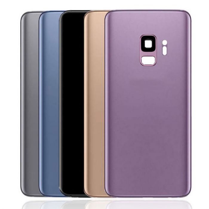 Galaxy S9 G960 Back Glass Cover Replacement With Camera Lens