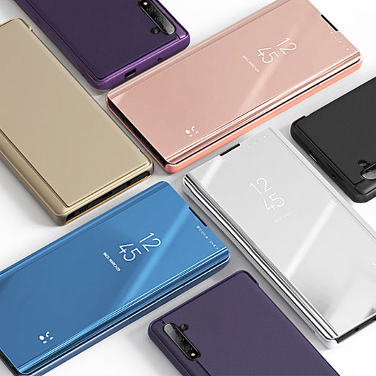 Galaxy Note 10 Plus Mirror Flip Tough Case